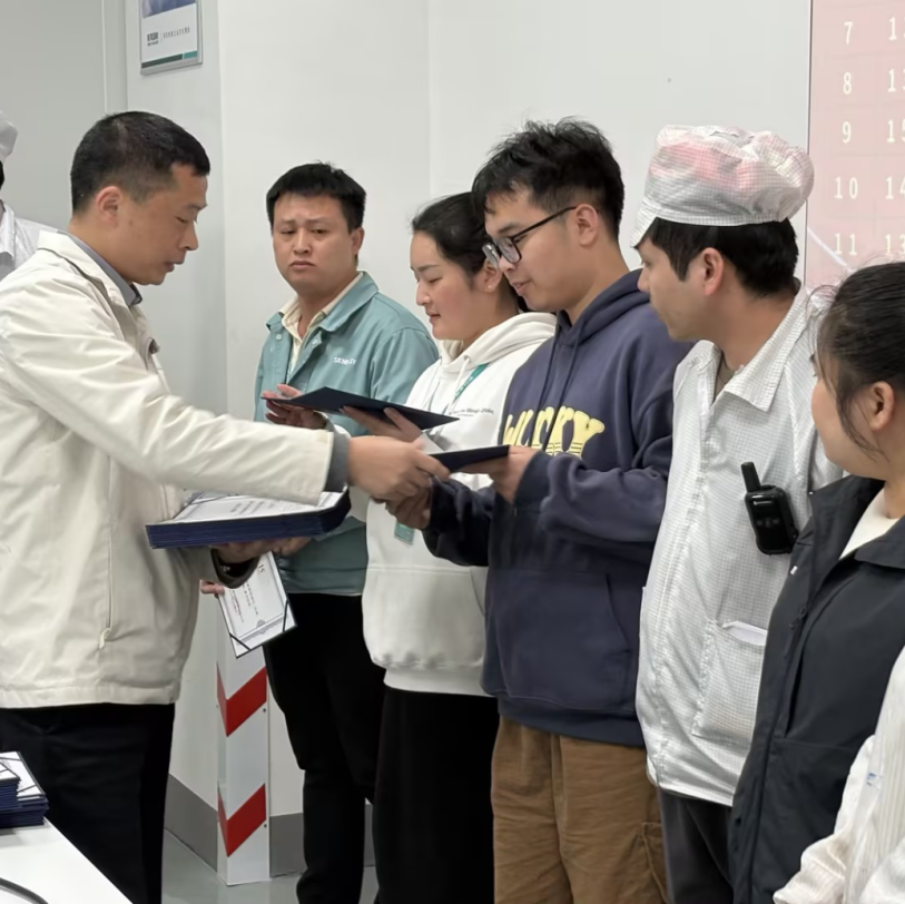 辰奕智能首届精益生产训练圆满毕业