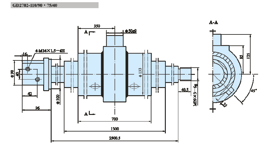GD系列多级液压缸