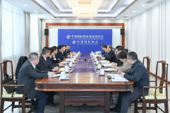 【团体要闻】廖家生与中国贸促会会长任鸿斌进行处事漫谈