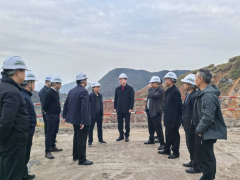 市资源团体调研攸县下湖矿项目 督导保险平安生产处事
