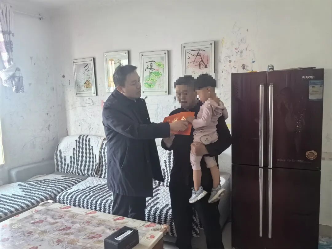 贾连勇带队发展春节前走访慰问暨督导保险平安生产处事