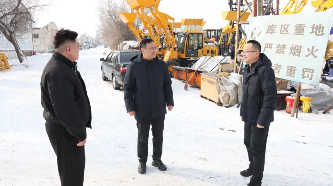 新春送暖 岁寒情深——新疆兵团建工团体主要带领一行赴项目一线发展春节前走访慰问活 ..