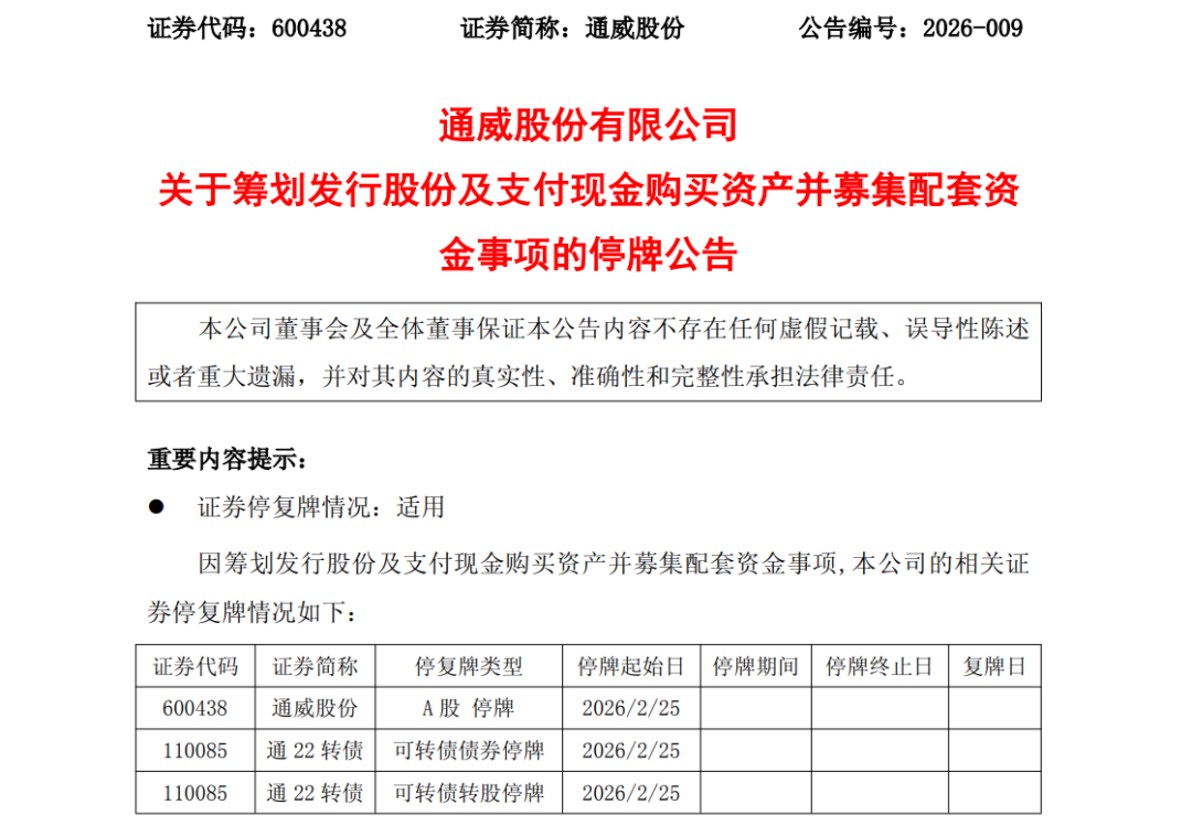 光伏巨子大举措！600438 停牌！