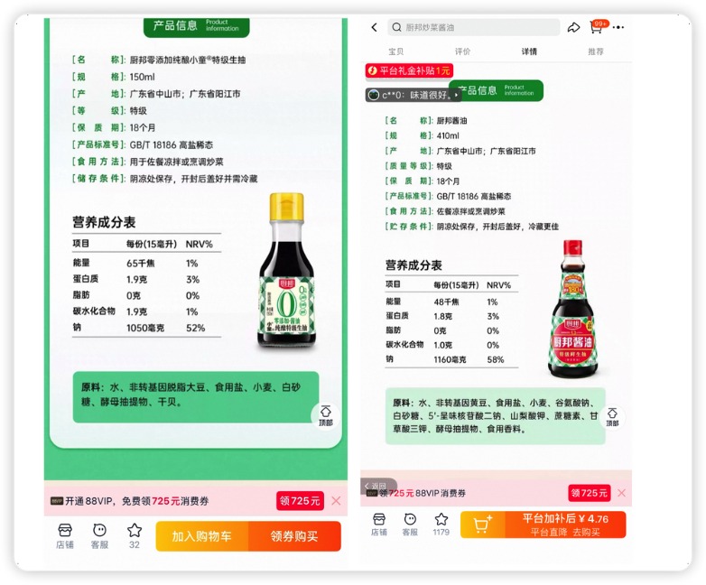 厨邦小童酱油陷“孩子专用”争议：“小童”是商标，暗地里中炬高新酱油收入去年降16% ...