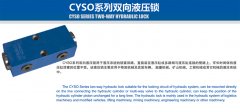 CYSO系列双向液压锁
